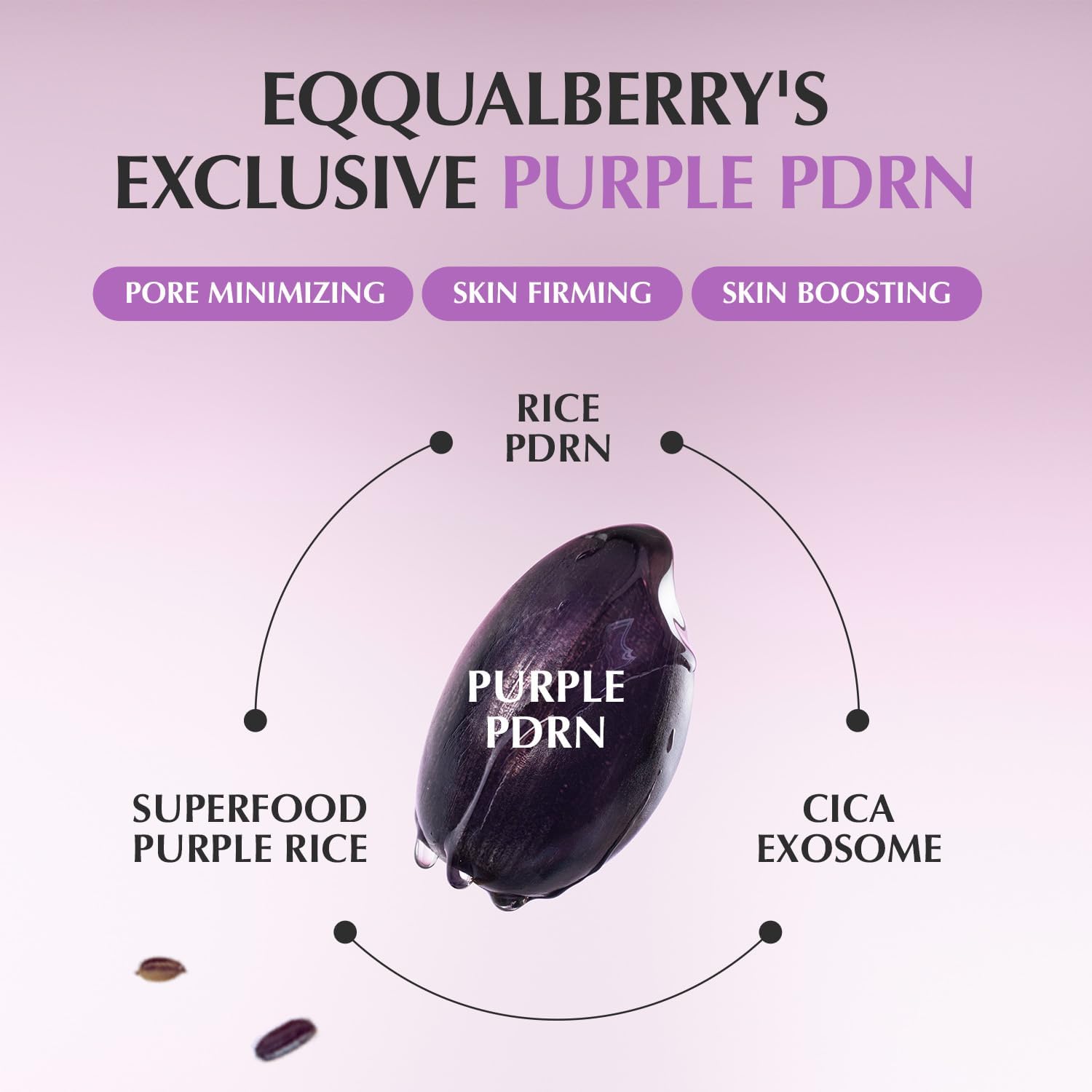 Eqqualberry Purple PDRN Pore Minimizing سيروم 30 مل - الصورة 4