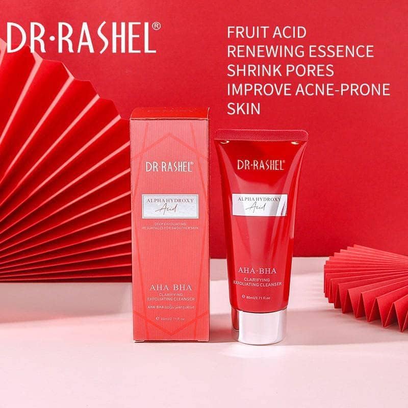 DR.Rashel Alpha Hydroxy Acid AHA BHA Clarifying Exfoliating غسول - الصورة 6