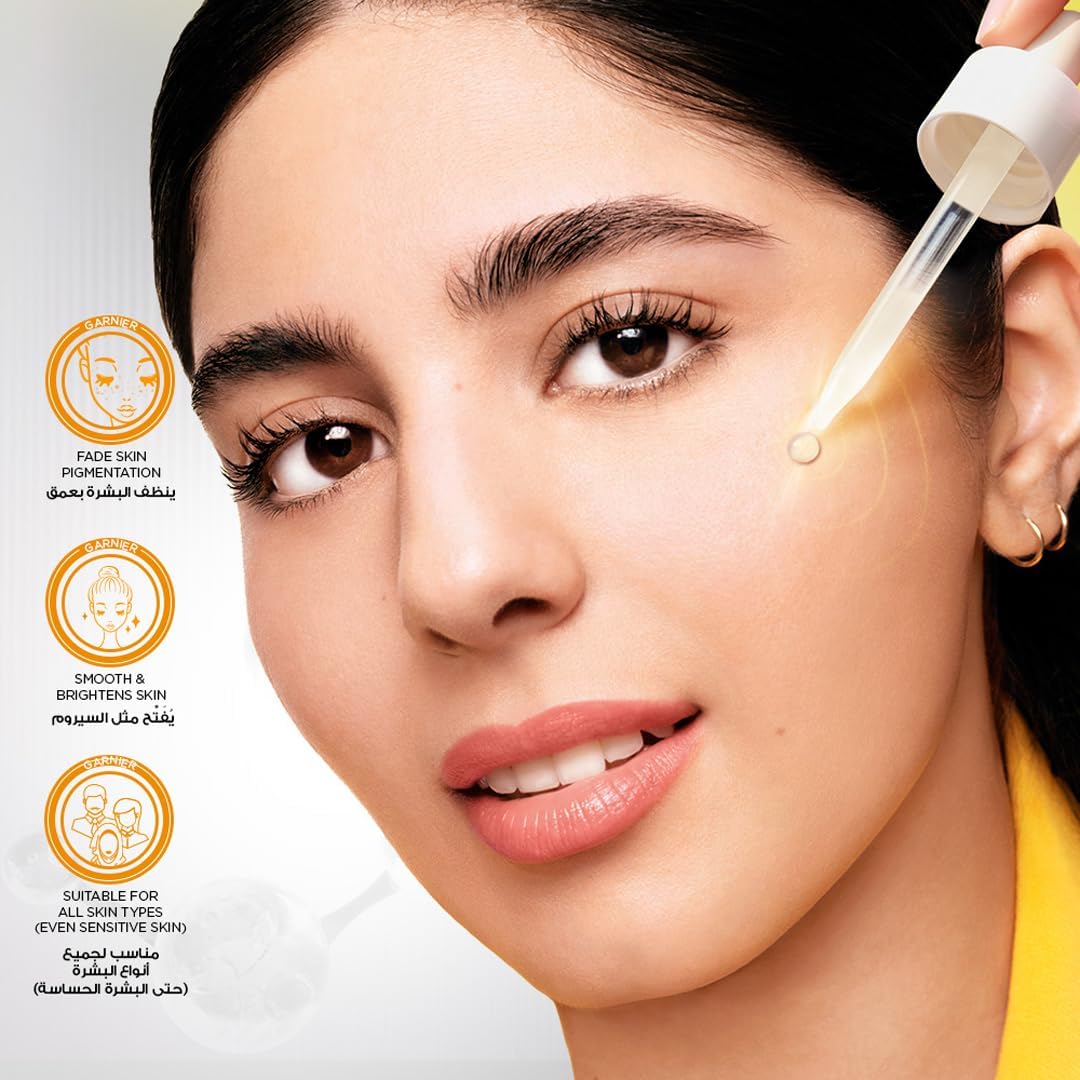 غارنييه Skin Active ماء ميسيلار فيتامين C 100مل - الصورة 3