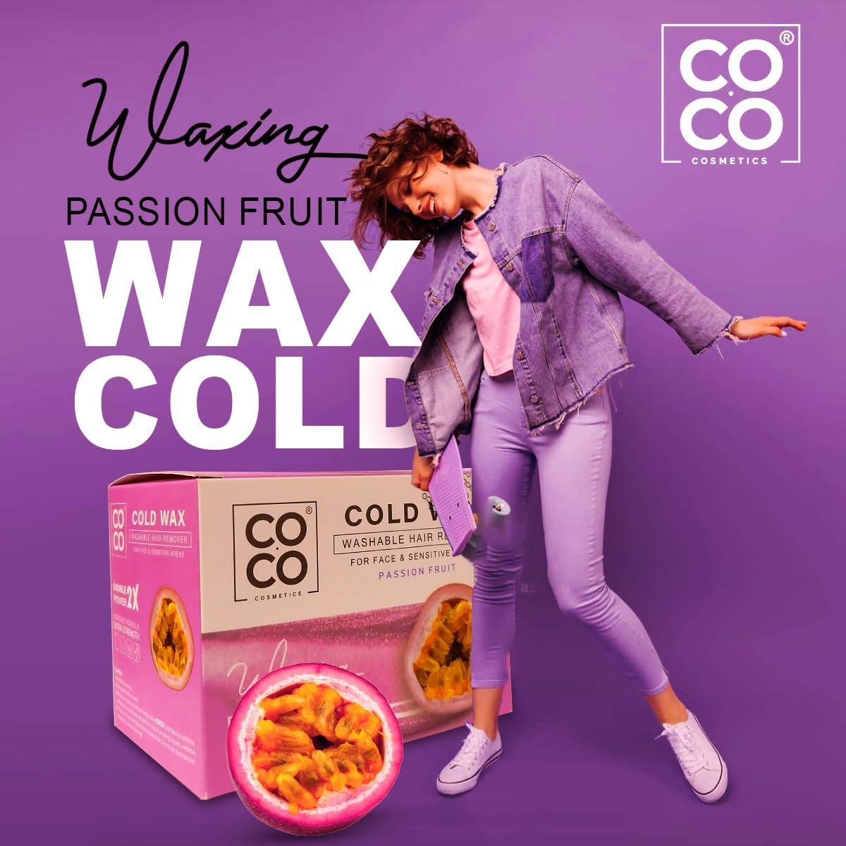 COCO Cold Wax 250 جم Passion Fruit - الصورة 2