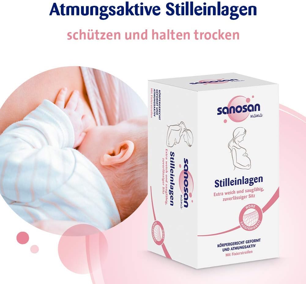 Sanosan Mama Nursing Pads - 30 قطع - الصورة 3