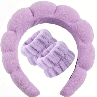 Kiki Spa Head Band و Wristband طقم