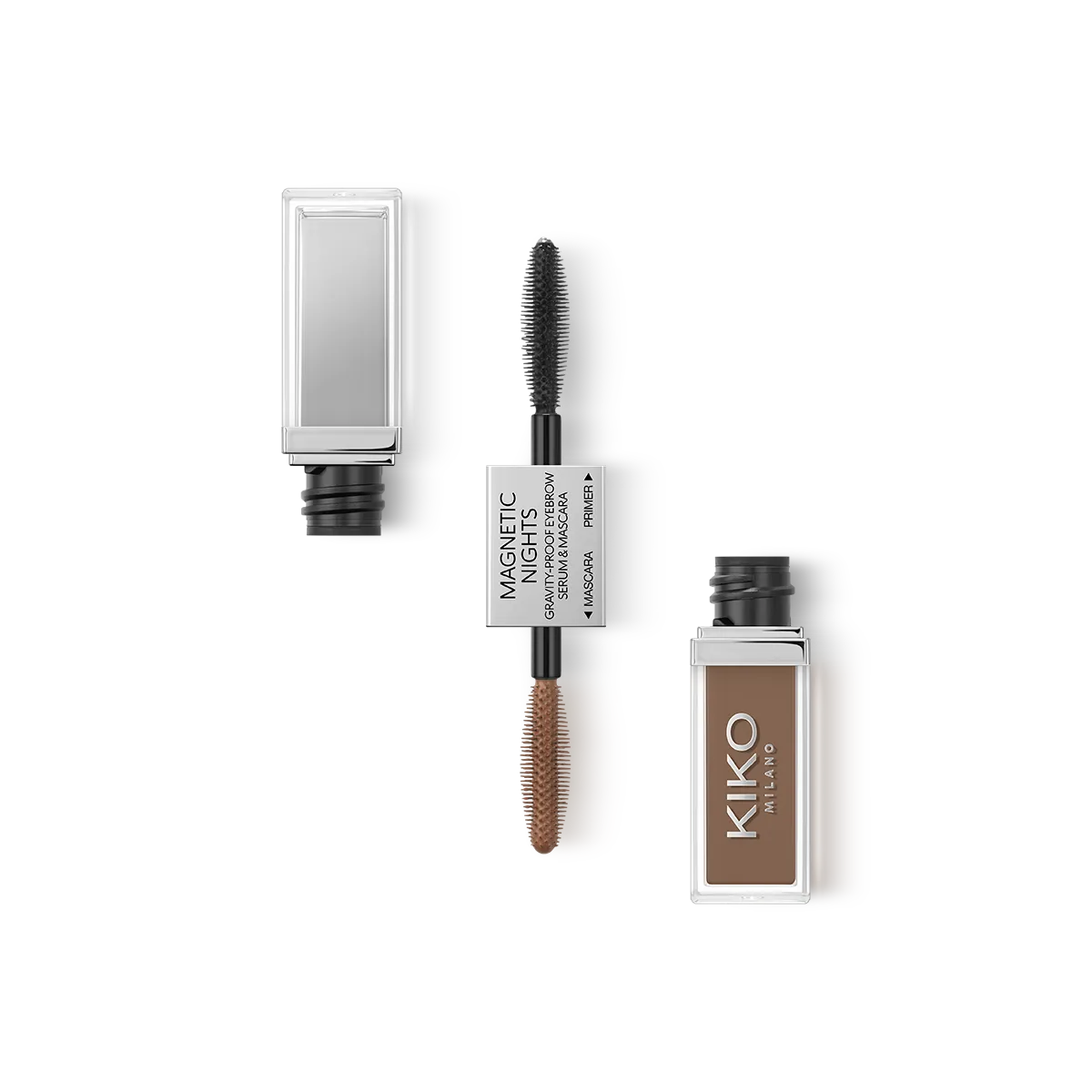 كيكو ميلانو magnetic nights gravity proof eyebrow سيروم و ماسكارا - الصورة 6
