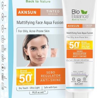 Bio Balance Aknsun Tinted Medium 50+spf 40مل
