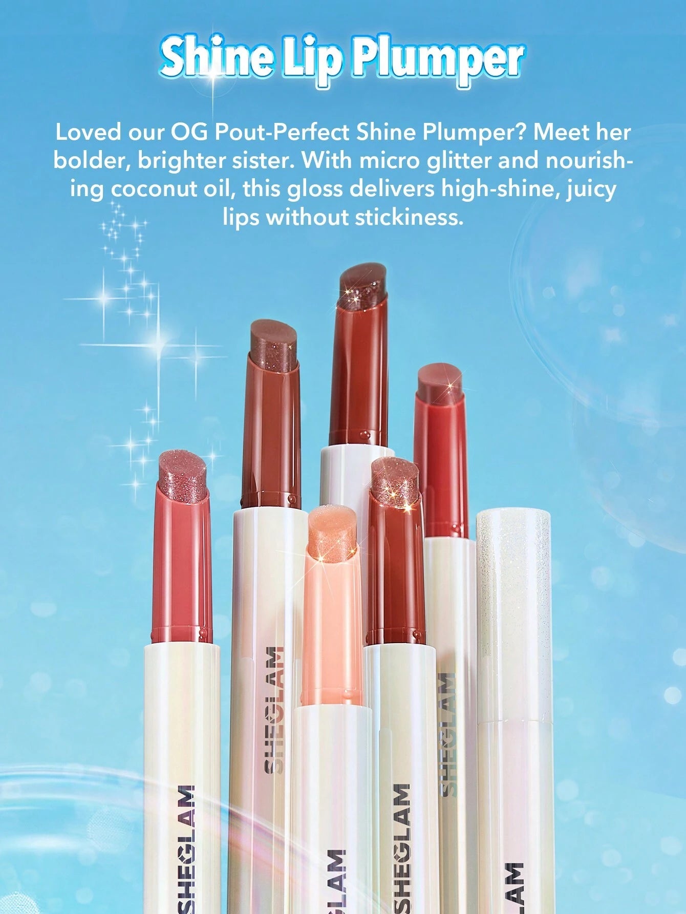 شيجلام Pout Perfect لامع Lip Plumper - الصورة 3