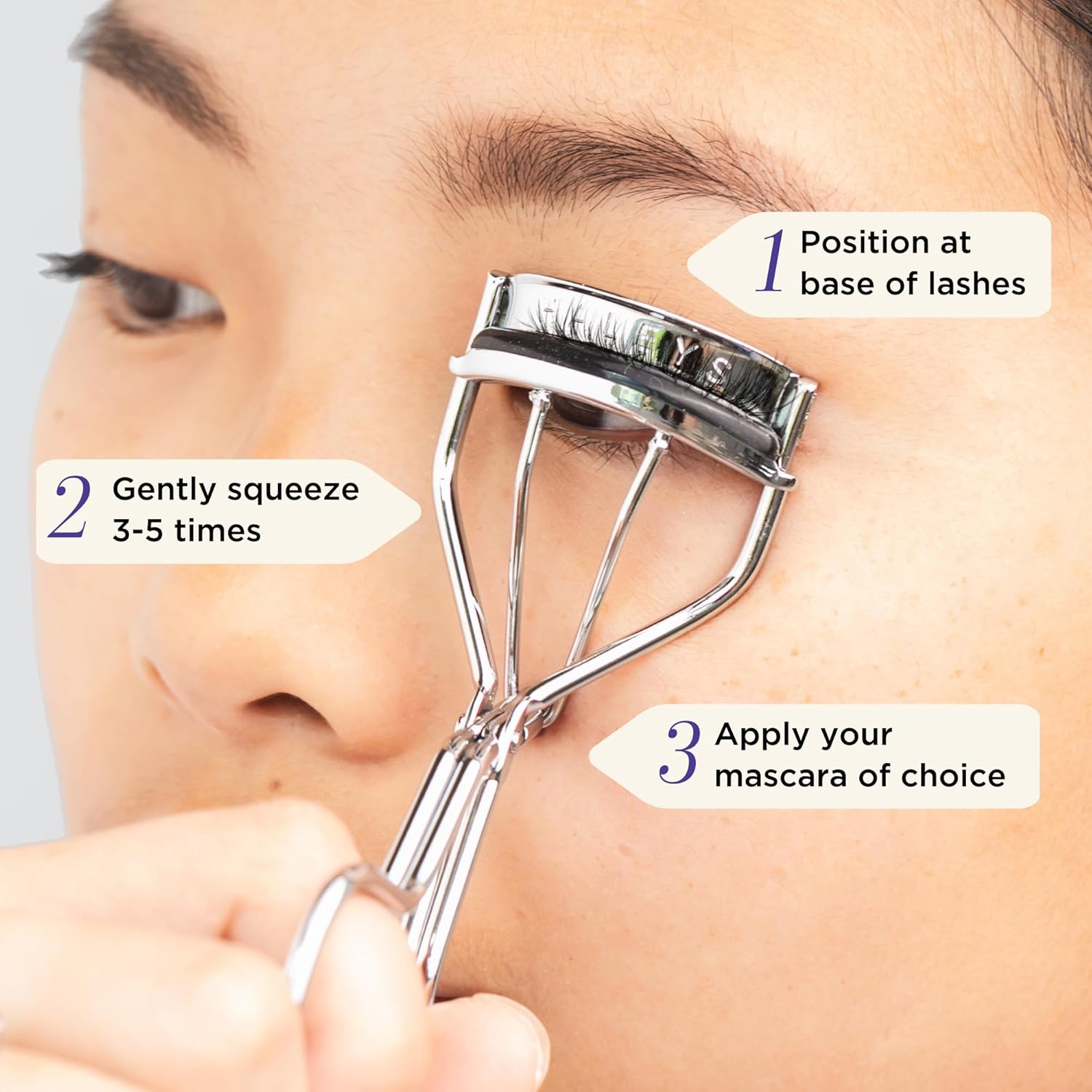 أبو يوسف Eyelash Curler + 2 بودرة Puff - الصورة 7