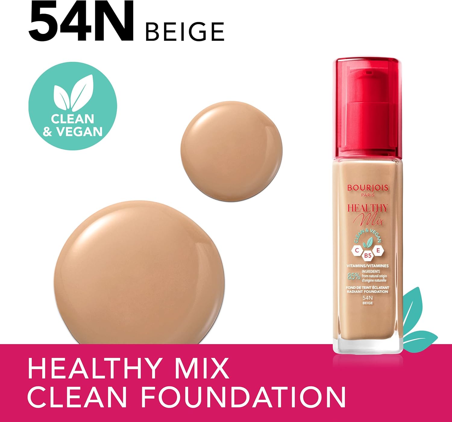 Bourjois Healthy Mix Anti-Fatigue كريم أساس - الصورة 2