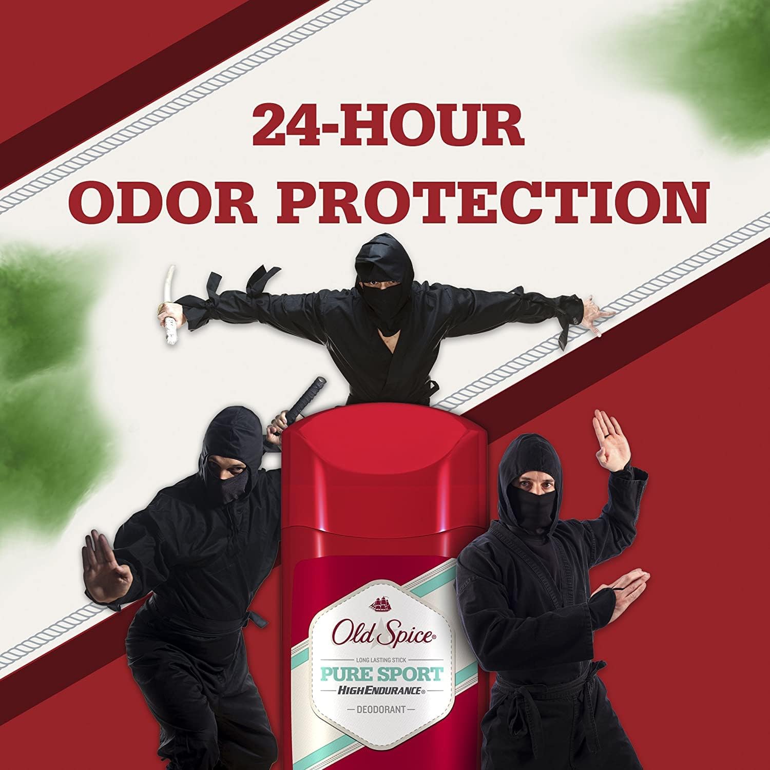 أولد سبايس Pure Sport High Endurance مزيل عرق Stick 85 جم - الصورة 3