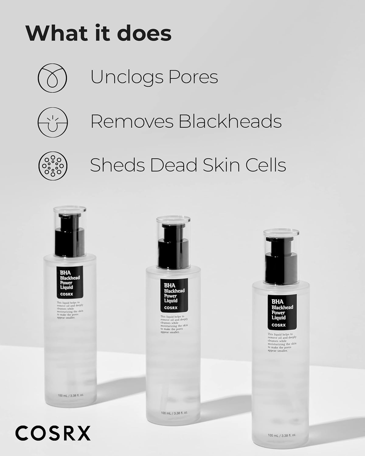Cosrx BHA Blackhead Power Face العناية بالبشرة سائل 50مل - الصورة 8