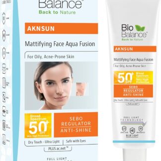 Bio Balance Aknsun Mattifying Aqua Fusion SPF 50 Dry Touch – 40 مل