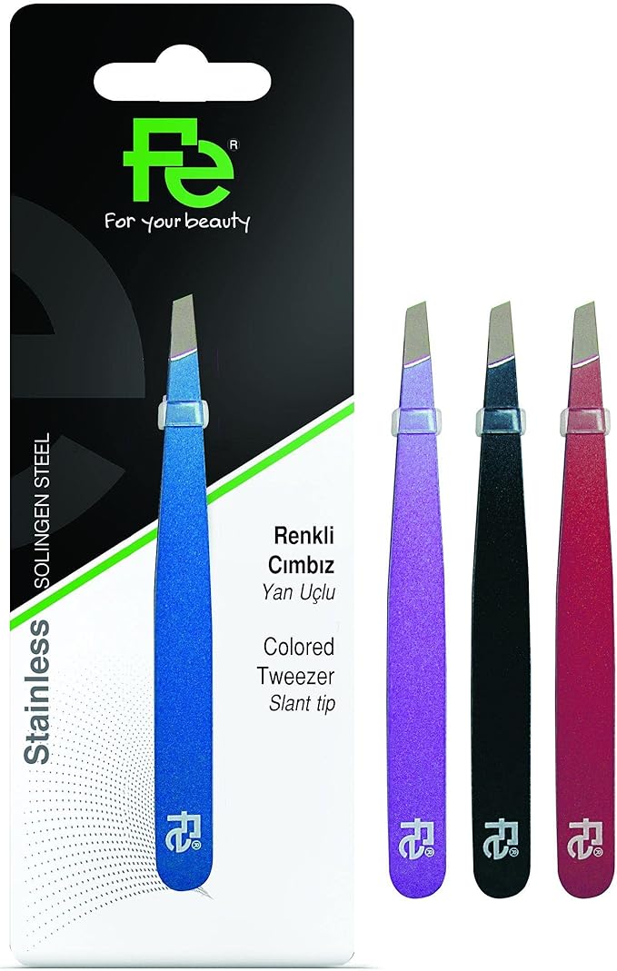 Fe color ملقاط slant tip 032