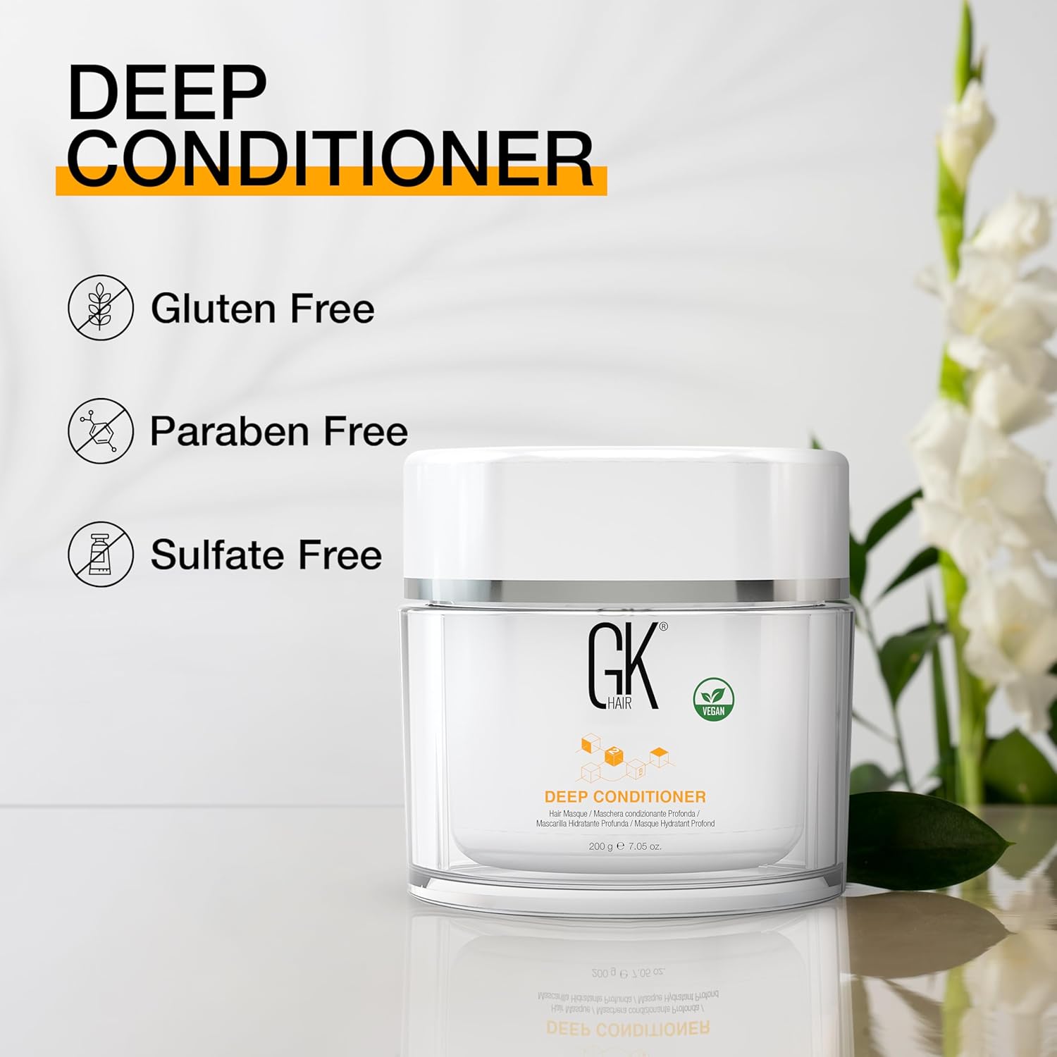GK Hair Deep بلسم Hydratant Masque 200g - الصورة 8