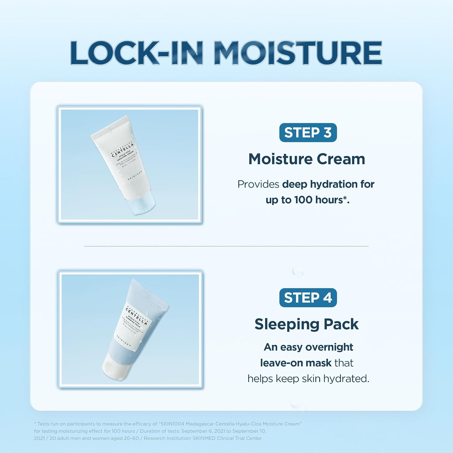Skin1004 Madagascar Centella Hyalu cica Travel طقم - الصورة 3