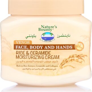 Nature s Bounty Venos Moisturizing Cream Rice and Ceramide 560ml