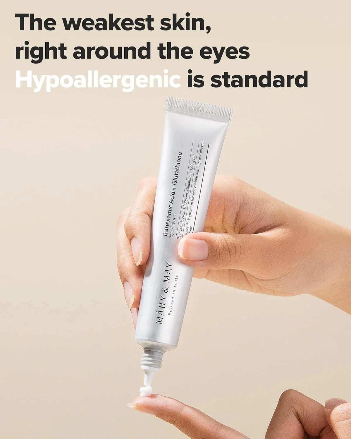Mary و May Tranexamic Acid + Glutathione كريم عين 30 g - الصورة 19