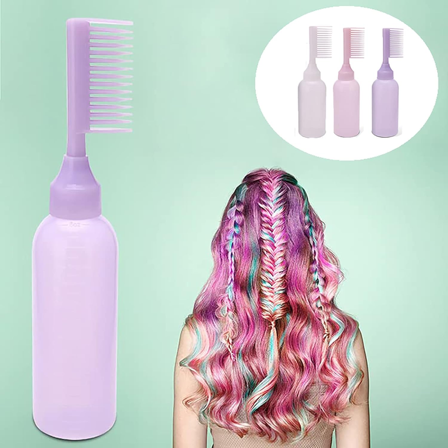 أبو يوسف Pack Root Comb Applicator Bottle - الصورة 2