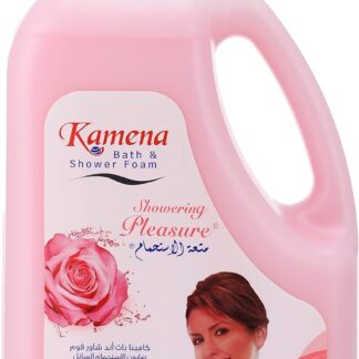 Kamina استحمام 2L Rose + استحمام 200مل جوز الهند