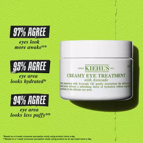 Kiehls Creamy Eye Treatment مع أفوكادو 14 g - الصورة 6