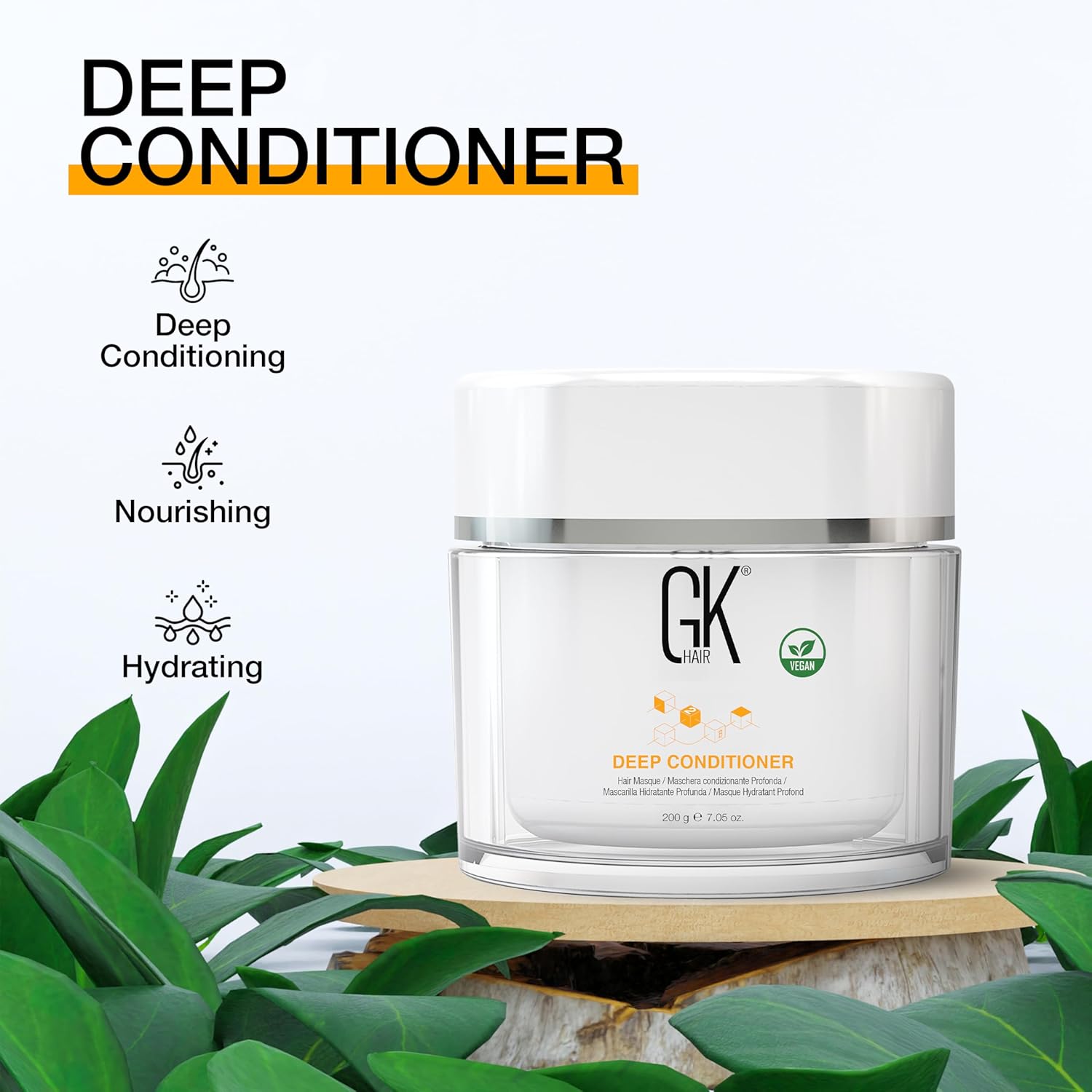 GK Hair Deep بلسم Hydratant Masque 200g - الصورة 5
