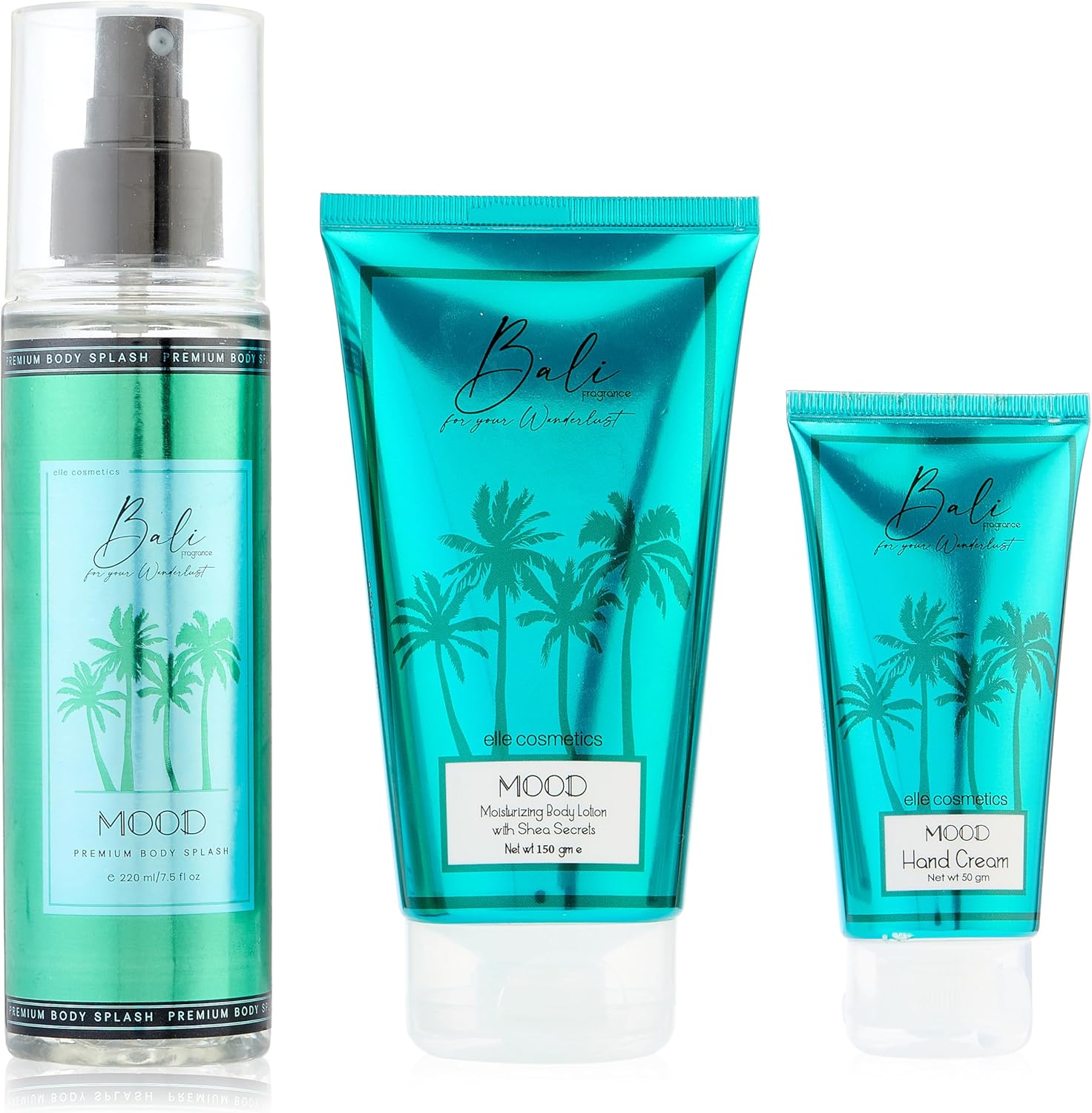Mood Bali 3-Pcs Set Hand Cream Splash and Lotion