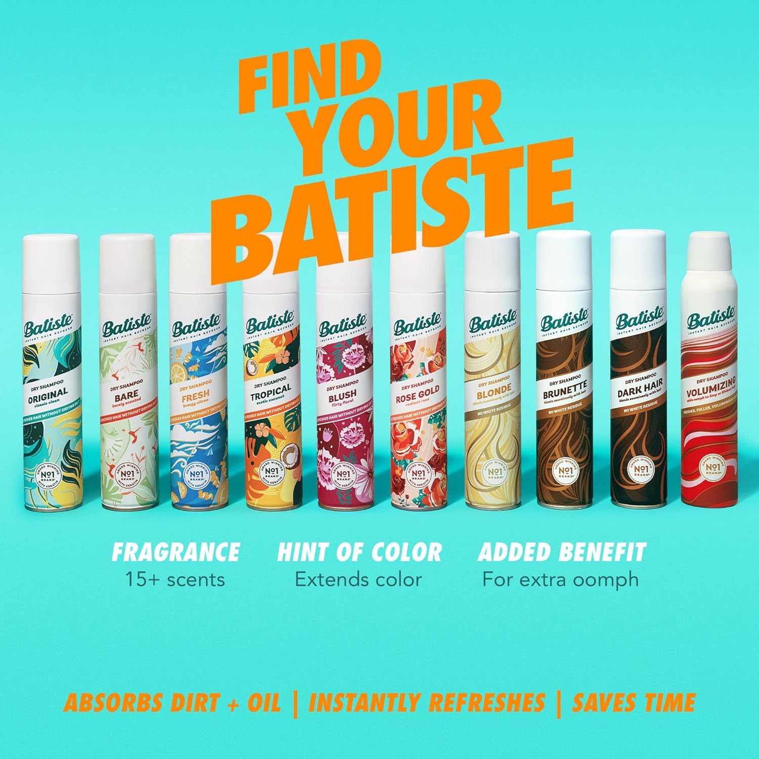 Batiste Dry شامبو Wildflower 120 مل - الصورة 2
