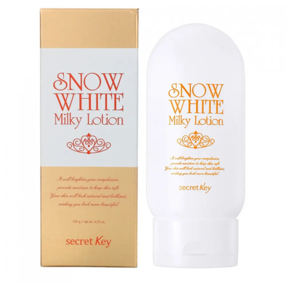 Secret Key Snow أبيض Milk Skin Lightening لوشن 120g
