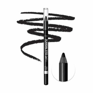 Rimmel London Scandaleyes مقاوم للماء Kohl 01 أسود