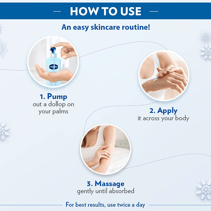 فازلين Ice Cool Hydration لوشن 400مل - الصورة 3