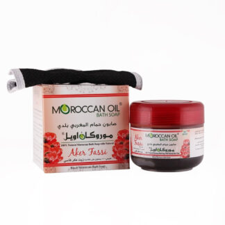 Moroccan زيت Bath صابون مع Aker Fassi 250مل