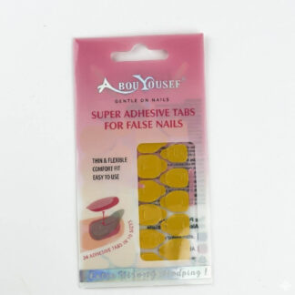 أبو يوسف Super Adhesive Tabs For Fales Nails 24 قطع
