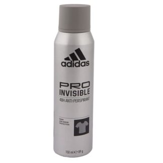 Adidas Invisible مزيل عرق بخاخ للرجال - 150مل