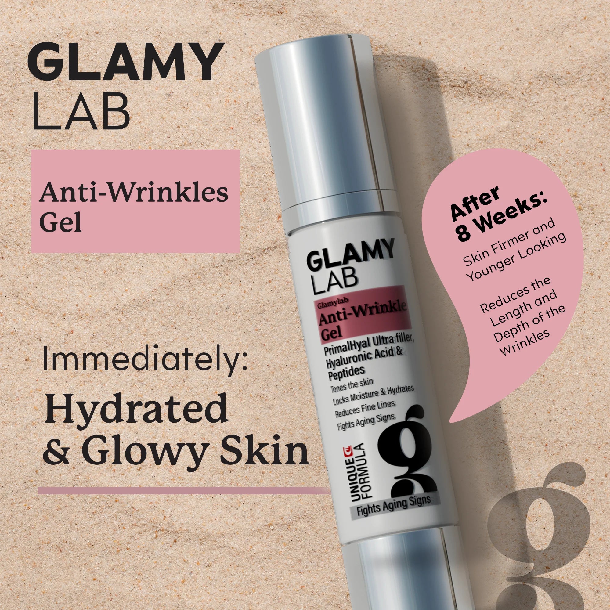 GLAMY LAB AntiWrinkles جل 50 جم - الصورة 4
