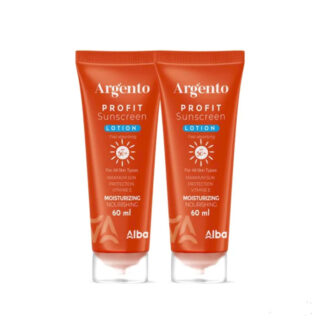 Argento Profit Sun Block لوشن 60مل 1+1 Offer