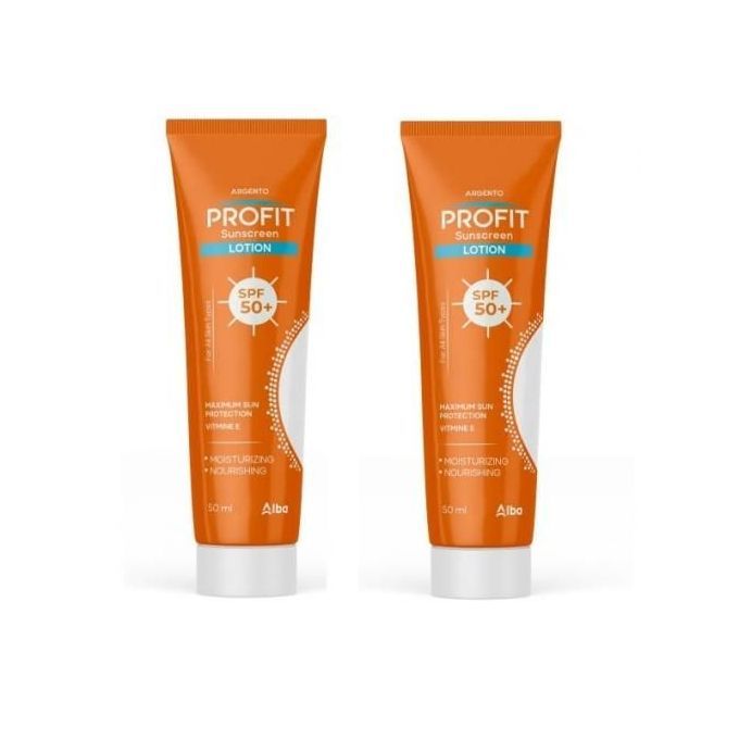 Argento Profit واقي شمس لوشن SPF 50 100 مل 1+1