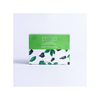 أفوفا cold wax hair removal mint charcoal 228 جم