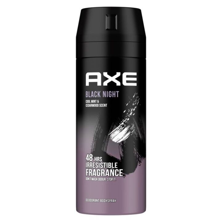 Axe أسود Night مزيل عرق Bodyspray 150 مل