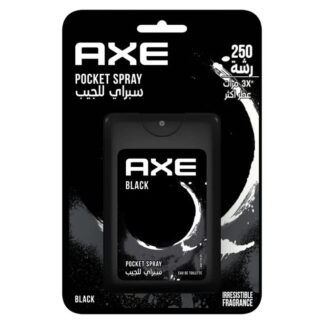 Axe أسود Pocket بخاخ للرجال