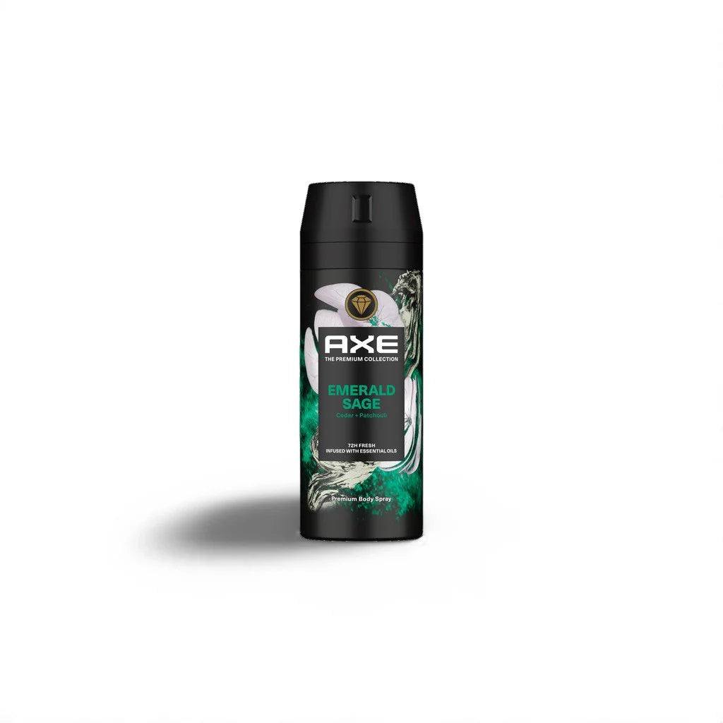 Axe Men Cedar و Patchouli مزيل عرق Body بخاخ 150مل