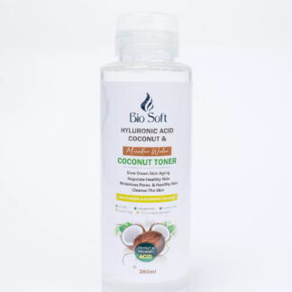 BIO SOFT ماء ميسيلار 380مل HYALURONIC و جوز الهند