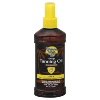 Banana Boat Deep Tanning زيت SPF 4