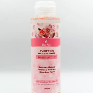 Bio soft Purifying Micellar تونر مع Rose 380مل