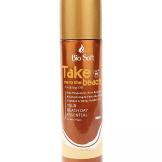 Bio soft Take me to the beach-Tanning زيت 200مل
