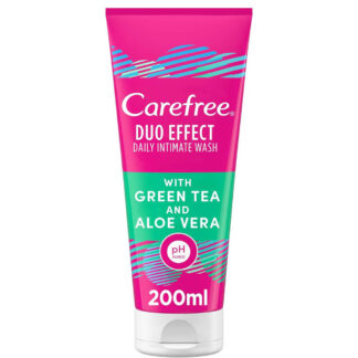 Carefree feminine wash مع أخضر tea و ألوفيرا 200 مل