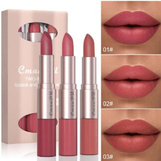 Cmaadu Two-in one أحمر شفاه و lip glosses 01