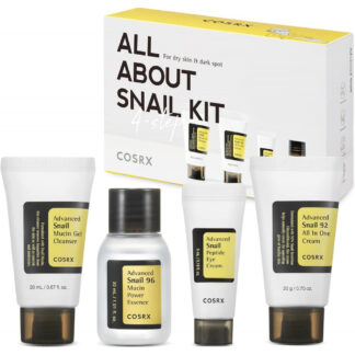 Cosrx All About Snail طقم 4 قطع طقم