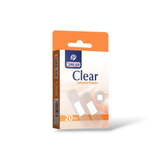 Cure-Aid Clear لاصقات جروح 4 packs
