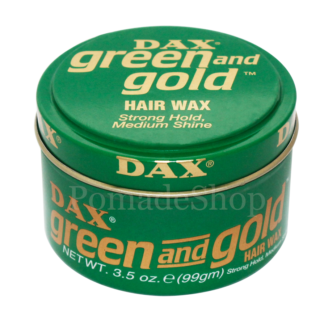Dax أخضر و ذهبي Hair Wax 99g
