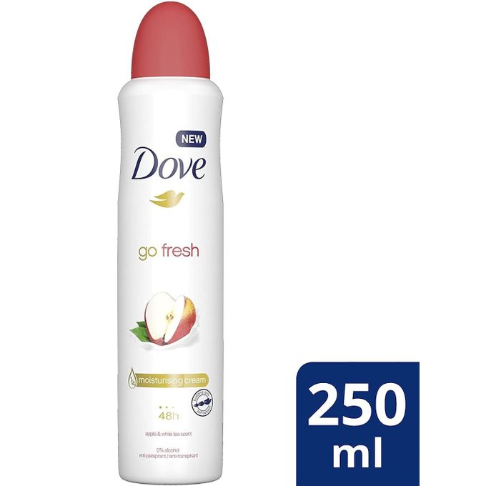 دوف بخاخ Go Fresh Apple و أبيض Tea 250 مل