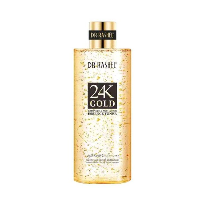 Dr. Rashel 24K ذهبي مقاوم لعلامات التقدم في السن و Radiance تونر 300مل