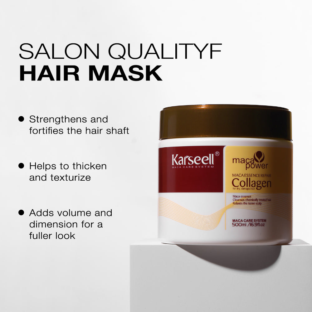 Karseell كولاجين ماسك شعر 500 g - الصورة 3